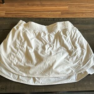 White Lululemon Skirt